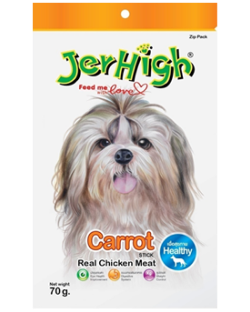 تصویر تشویقی سگ با طعم هویج JerHigh
