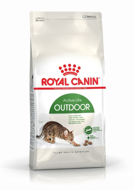 تصویر غذای خشک Royal canin مدل Outdoor  مخصوص گربه های بالغ - 10 کیلوگرم