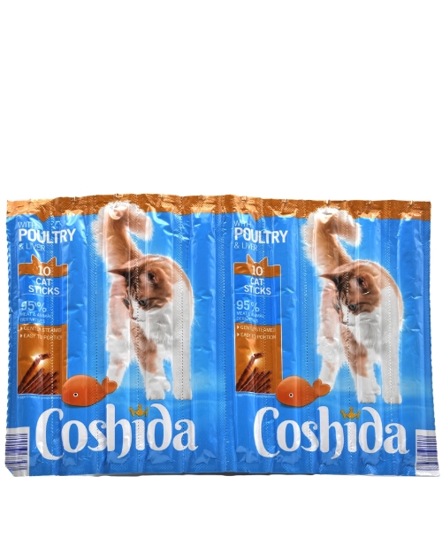 تصویر تشویقی مدادی Coshida مخصوص گربه با طعم مرغ