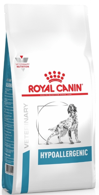 تصویر غذای خشک مخصوص سگ Royal Canin مدل Hypoallergenic مناسب برای سگ های دارای آلرژی غذایی - ۲ کیلوگرم