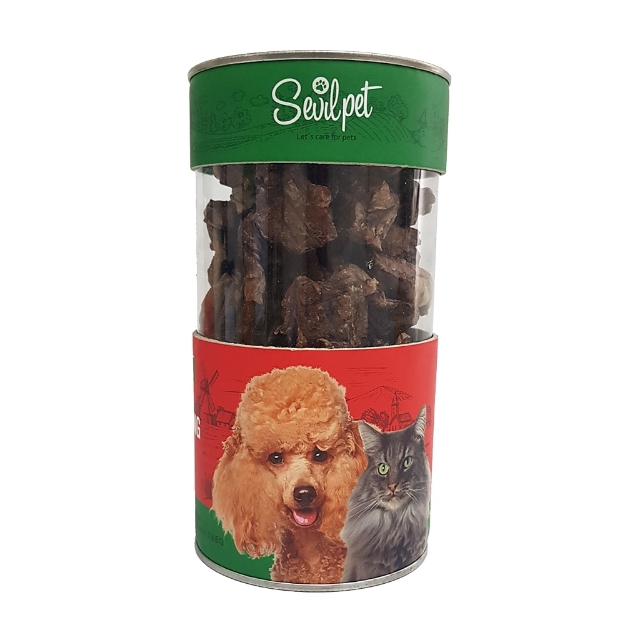 تشویقی SevilPet مخصوص سگ مدل ریه گوساله - 40 تکه