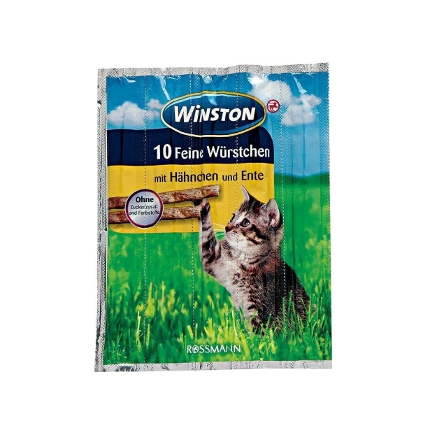 تصویر  تشویقی مدادی Winstonمخصوص گربه تهیه شده از مرغ-50گرم