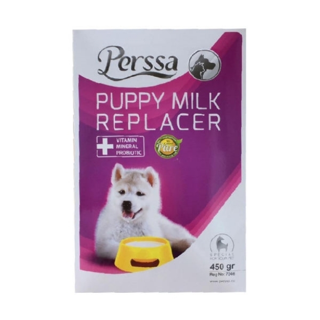 تصویر  شیر خشک پرسا Perssa مخصوص نوزاد و توله سگ - 450 گرم