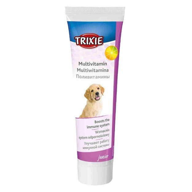 تصویر  خمیر مولتی ویتامین TRIXIE مخصوص توله سگ -100 گرم-محصول آلمان