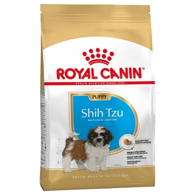 تصویر غذای خشک  مخصوص توله سگ  Royal Canin نژاد Shih Tzu (شیتزو) - ۱.۵ کیلوگرم