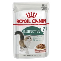 تصویر  پوچ Royal Canin مدل +7 Instinctive Gravy مخصوص گربه های بالای 7 سال مناسب برای تقویت غرایز - 85 گرم