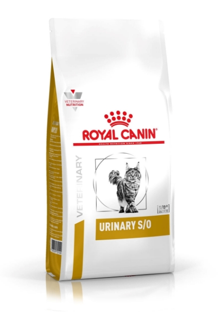 تصویر  غذای خشک Royal Canin مدل URINARY S/O مخصوص گربه های بالغ مبتلا به سنگ های ادراری - 1.5 کیلوگرم