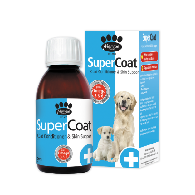 تصویر  شربت مکمل پوست و مو Mervue مدل Super Coat مخصوص سگ - 150 میلی لیتر