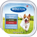 تصویر  ووم Winston مخصوص سک بالغ تهیه شده از گوشت گوزن و دل گوساله - 150 گرم