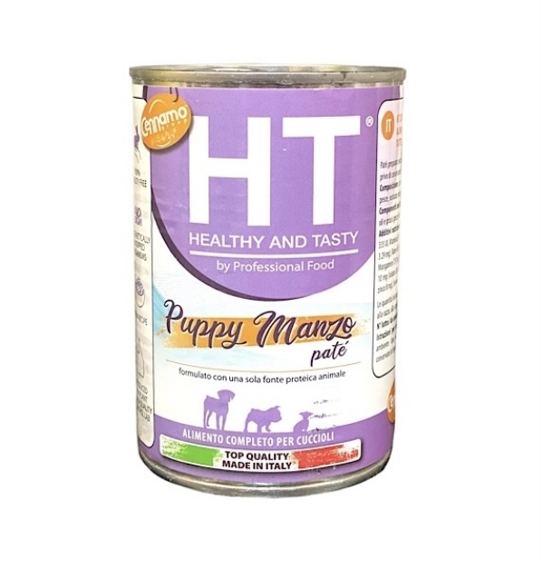 تصویر  کنسرو HT مخصوص پاپی تهیه شده از گوشت گاو - 400 گرم