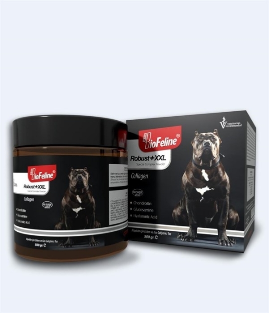تصویر  پودر مکمل ویژه Biofeline مدل Robust + XXL مخصوص سگ - 500 گرم