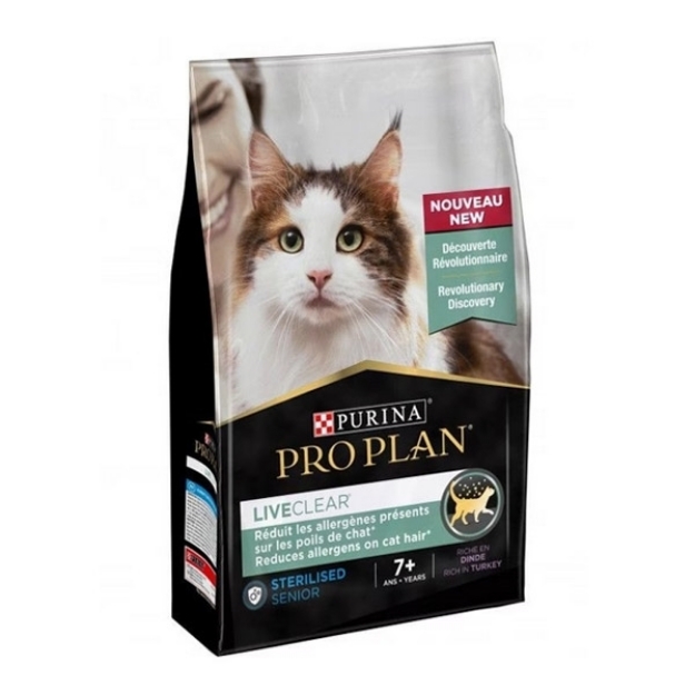تصویر  غذای خشک ProPlan مدل Live Clear مخصوص گربه عقیم شده تهیه شده از ماهی سالمون - 1.4 کیلوگرم