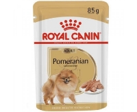 تصویر  پوچ Royal Canin مدل Pomeranian مخصوص سگهای بالغ نژاد پامرانین - 85 گرم