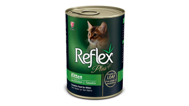 تصویر  كنسرو Reflex Plus مخصوص بچه گربه تهيه شده از گوشت مرغ - 400 گرم