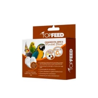 تصویر بلوک معدنی Top Feed مخصوص پرندگان همراه با Mealworm کرم خوراکی