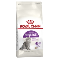 تصویر غذای خشک مخصوص گربه Royal Canin  مناسب برای گربه های بالغ مدل Regular Sensible برای گوارش حساس  - ۲ کیلوگرم