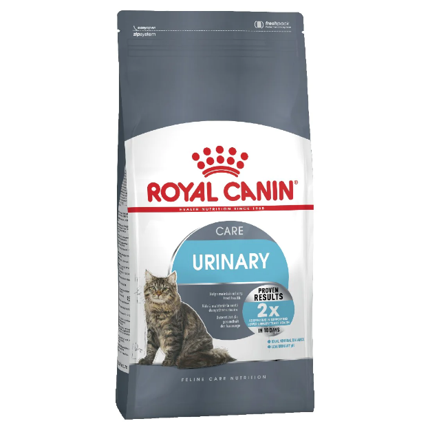 تصویر  غذای خشک Royal Canin مدل URINARY مخصوص گربه پیشگیری از سنگ های ادراری - 2 کیلوگرم
