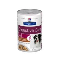 تصویر کنسرو Hills مخصوص سگ مدل Digestive Care مناسب برای سگ هایی با مشکلات گوارشی تهیه شده از مرغ و سبزیجات مدل پته - 354 گرم 