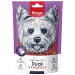 تصویر  تشویقی سگ Wanpy مخصوص سگ مدل Duck Sausages تهیه شده از گوشت اردک - 100 گرم