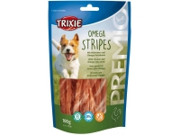تصویر  تشویقی TRIXIE مدل Omega Stripes مخصوص سگ تهیه شده از سینه مرغ و اسیدهای چرب امگا - 100گرم