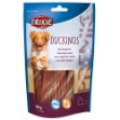 تصویر  تشویقی سگ TRIXIE مدل Duckinos مخصوص سگ تهیه شده از سینه اردک - 100 گرم