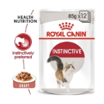 تصویر پوچ Royal Canin مدل INSTINCTIVE gravy مخصوص گربه بالغ - 85 گرمی