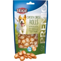 تصویر  تشویقی TRIXIE مدل Rolls مخصوص سگ تهیه شده از مرغ و پنیر - 100 گرم 