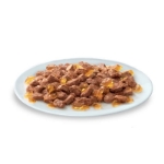 تصویر پوچ Whiskas مخصوص گربه بالغ  تهیه شده از ماهی تن در ژله - وزن 85 گرم 