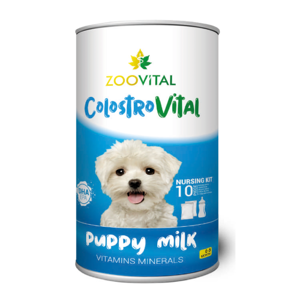 تصویر  شير خشك مخصوص توله سگ ZooVital مدل Colostro Vital  به همراه شيشه شير - 200 گرم