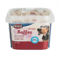 تصویر  تشویقی TRIXIE مخصوص سگ مدل Baffos تهیه شده از گوشت گاو  و سیرابی - 140 گرم