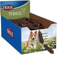 تصویر  تشویقی TRIXIE مخصوص سگ مدل سوسیس Picknicks تهیه شده از گوشت شکار - بسته 200 عددی