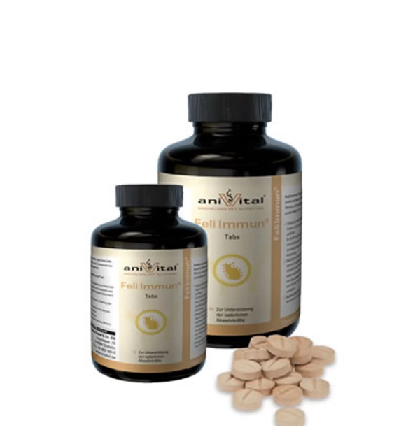 تصویر قرص Feli Immun مخصوص تقویت سیستم ایمنی گربه AniVital - بسته 140 عددی