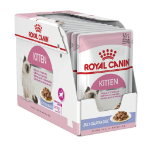 تصویر  پوچ Royal Canin مخصوص بچه گربه مدل KITTEN تهیه شده از تکه های گوشت در ژلاتین - 85 گرمی