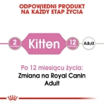 تصویر  پوچ Royal Canin مخصوص بچه گربه مدل KITTEN تهیه شده از تکه های گوشت در ژلاتین - 85 گرمی