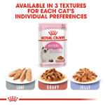 تصویر پوچ Royal Canin مدل Kitten gravy مخصوص بچه گربه - 85 گرم