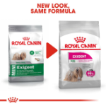 تصویر غذای خشک مخصوص سگ  Royal Canin مدل Exigent مناسب برای سگ های نژاد کوچک بد غذا - 3 کیلوگرم