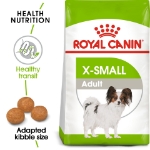 تصویر غذای خشک مخصوص سگ Royal Canin مدل X-small مناسب برای سگ های بالغ نژاد بسیار کوچک - ۱.۵ کیلوگرم