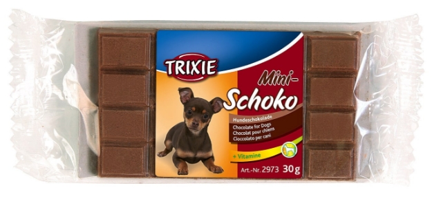 تصویر شکلات  Trixie مدل Mini Schoko -   30 گرمی