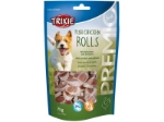 تصویر غذای تشویقی سگ Trixie مدل Fish Chicken Rolls با طعم مرغ و ماهی پولوک