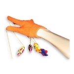تصویر اسباب بازی گربه دستکش Trixie با عروسک موش