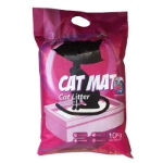 تصویر خاک مخصوص گربه Catmat مدل دانه شکسته وزن  - 10 کیلوگرم
