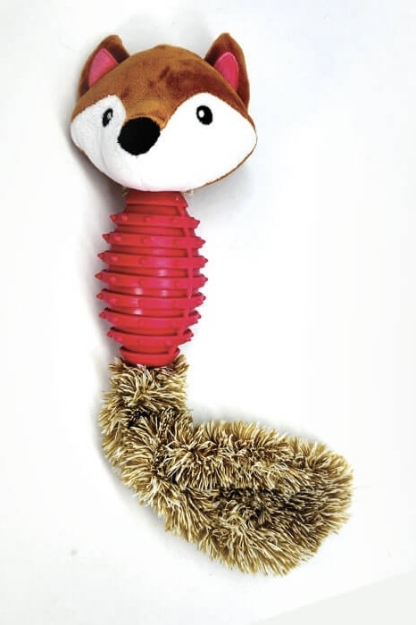 تصویر اسباب بازی مخصوص سگ Dog Toy مدل روباه  
