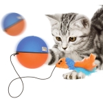 تصویر  اسباب بازی گربه Cat Teaser مدل توپ هوشمند به همراه موش اتوماتیک