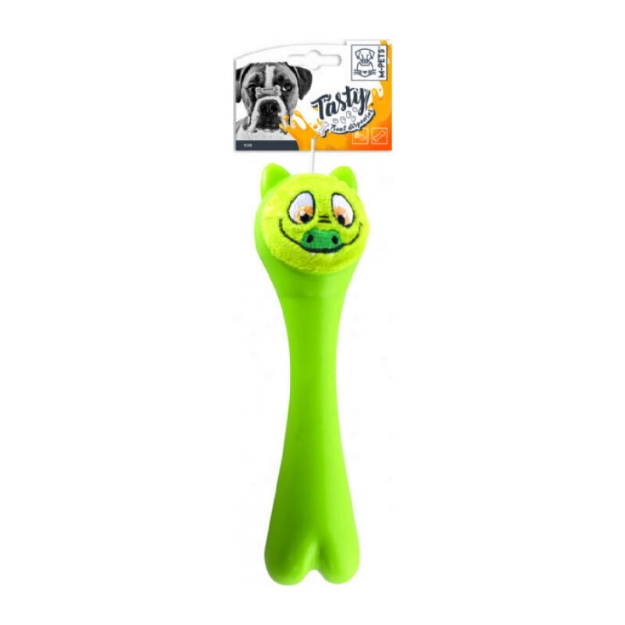 تصویر  اسباب بازی M-Pets طرح استخوان همراه مخزن تشويقی - رنگ سبز 