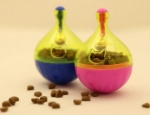  تصویر اسباب بازی گربه Elite مدل توپ گردان به همراه زنگوله رنگ بنفش