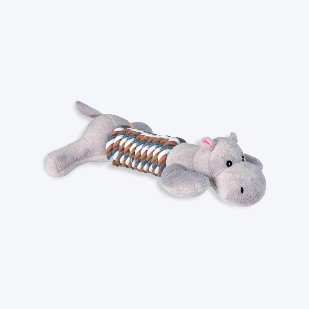 تصویر اسباب بازی مخصوص سگ  Trixie کنفی طرح اسب آبی 