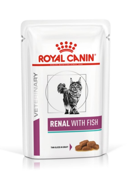 تصویر پوچ Renal مخصوص گربه  با طعم ماهی 