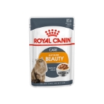 تصویر  پوچ Royal Canin مدل Intense Beauty in Gravy مخصوص گربه مناسب حفظ سلامت پوست و مو - 85 گرم