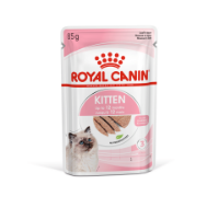 تصویر  پوچ Royal Canin مدل Kitten Loaf in Sauce مخصوص بچه گربه - 85 گرم