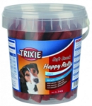تصویر تشویقی سطلی Trixie مخصوص سگ مدل Happy Rolls با طعم ماهی سالمون 